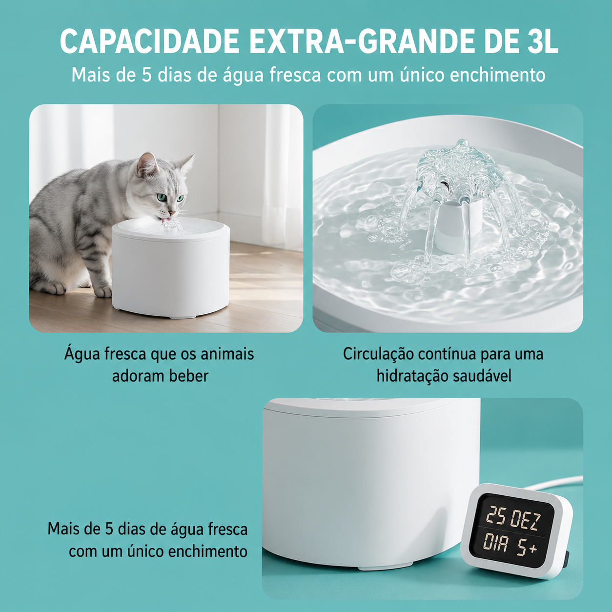 Fonte de água para animais